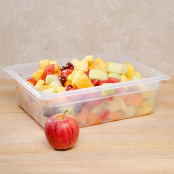 Cambro Yarı Saydam Polipropilen Gastronom Küvet GN 1/2 100 - 24PP190