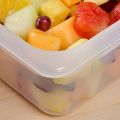 Cambro Yarı Saydam Polipropilen Gastronom Küvet GN 1/2 100 - 24PP190
