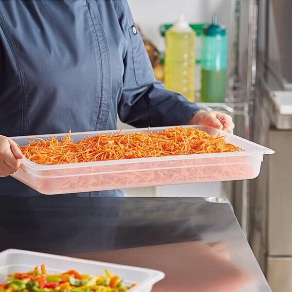 Cambro Polipropilen Küvet Yarı Saydam GN 1/1 8.5 Lt - 12PP190