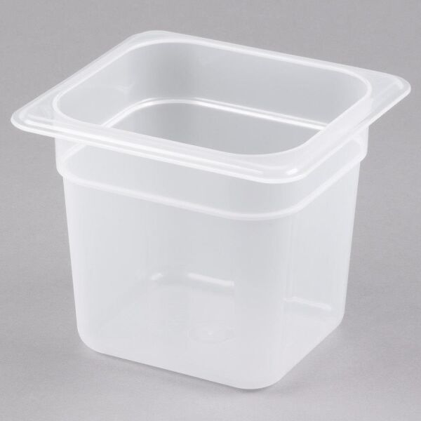 Cambro Yarı Saydam Polipropilen Gastronom Küvet GN 1/6 150,17.6x16.2x15 cm