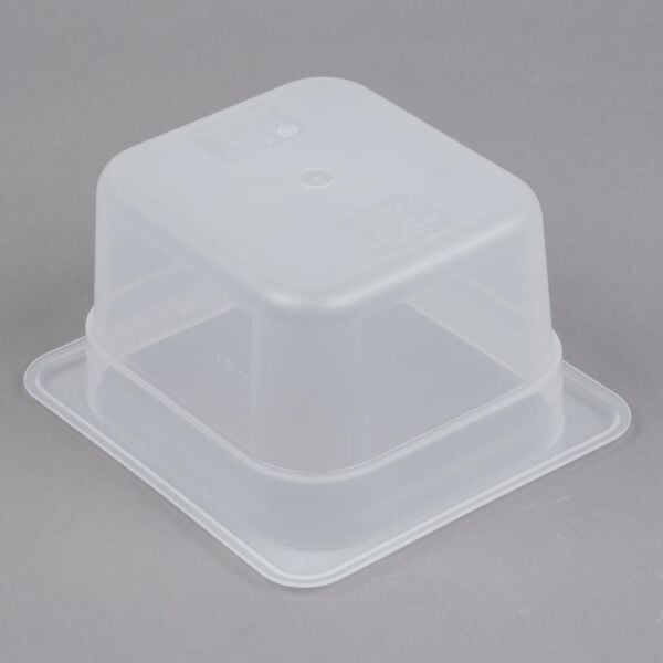 Cambro Yarı Saydam Polipropilen Gastronom Küvet GN 1/6 100,17.6x16.2x10 cm
