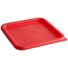 Cambro Camsquares Polietilen Kare Saklama Kabı Kapağı Kış Gülü Rengi, 5,7-7,6 Litre Uyumlu