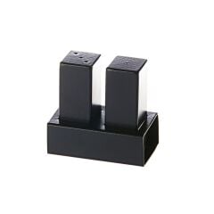 Biradlı GRV-106 Kare Parlak Tuzluk Takımı, 2'li