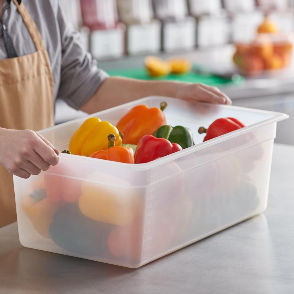 Cambro Yarı Saydam Polipropilen Gastronom Küvet GN 1/1 200 - 18PP190