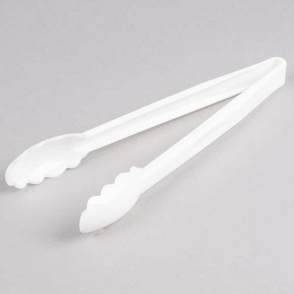 Globy Polikarbon Servis Maşası, 30 cm, Beyaz
