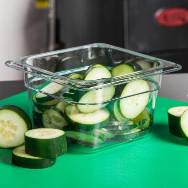 Cambro Polikarbon Gastronom Küvet GN 1/6 100 - 64CW135