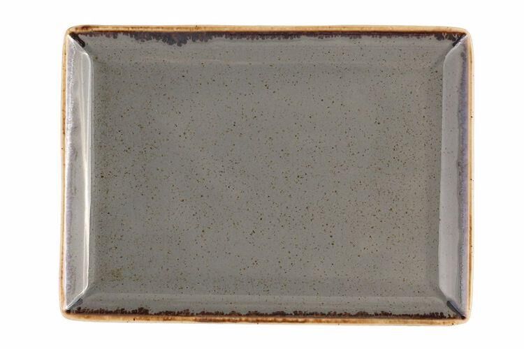 Porland Alumilite Seasons Koyu Gri Kahvaltı Tabağı 35cm 6 Adet