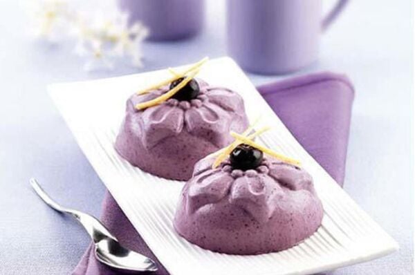 Globy Silikon Nergiz Çiçek Desenli Kek Kalıbı, 6'lı