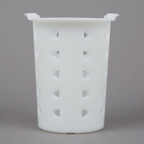 Cambro Tekli Yuvarlak Çatal Bıçak Sepeti Beyaz