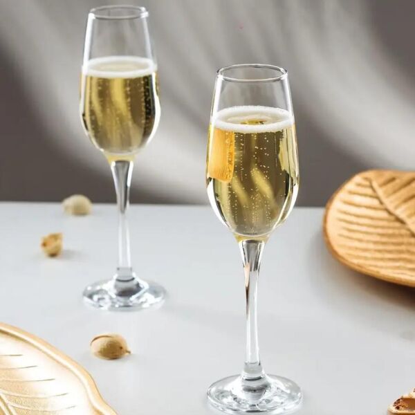 Paşabahçe 440295 Amber Flüt Şampanya Kadeh 200 cc 12'li