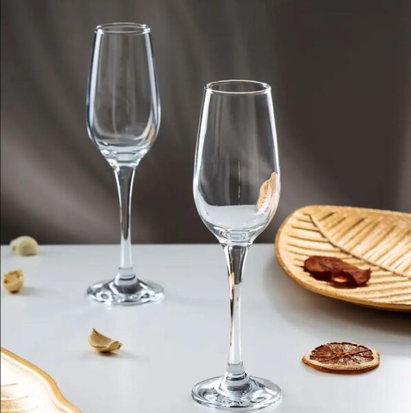 Paşabahçe 440295 Amber Flüt Şampanya Kadeh 200 cc 12'li