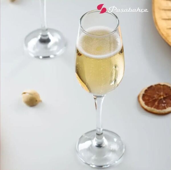 Paşabahçe 440295 Amber Flüt Şampanya Kadeh 200 cc 12'li