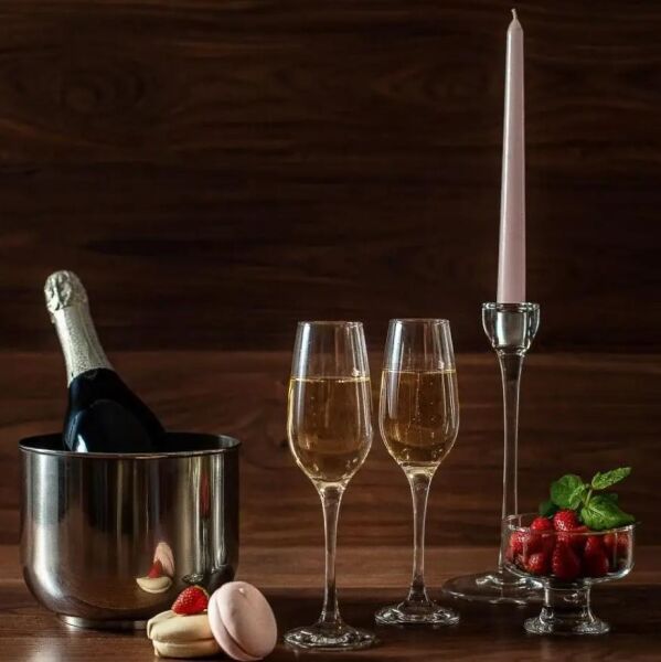 Paşabahçe 440295 Amber Flüt Şampanya Kadeh 200 cc 12'li