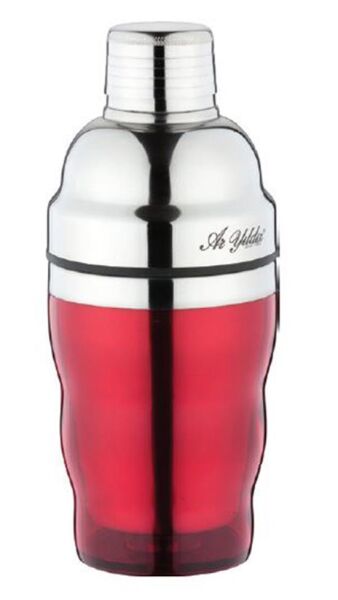 Aryıldız 530241 Kokteyl Bar Shaker Kırmızı 350 ml