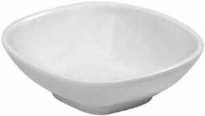 Globy Melamin Minimal Oval Kase – 10,8 × 9 × 3,5 cm 6’lı