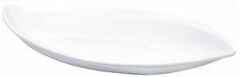 Globy Açık Büfe Sunum Kase Yaprak Model 51x24x7 cm