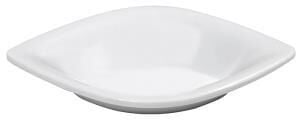 Globy Melamin Minimal Yaprak Kase 11,7×6,8×2 cm 6’lı