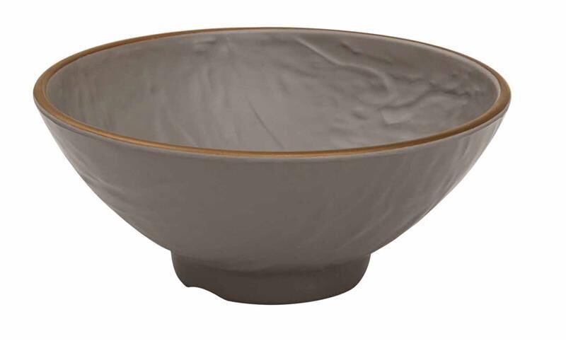 Globy Açık Büfe Yuvarlak Sunum Kase Gold 26x26x10,3 cm