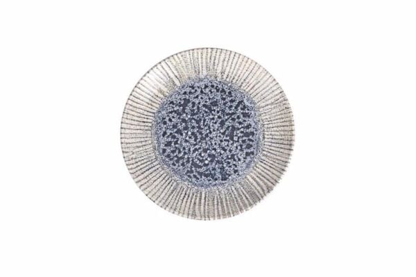 Porland Alumilite Iris Blue Düz Tabak 17 cm 6 Adet