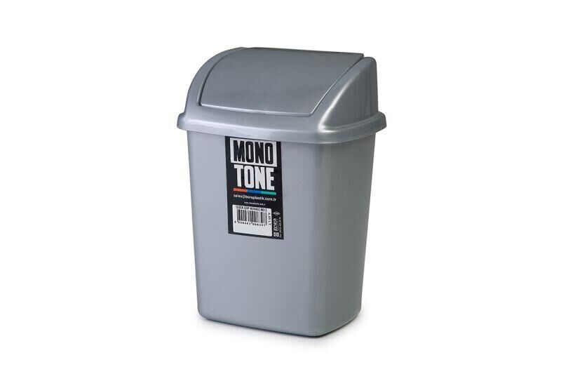 Bora Plastik Click Çöp Kovası, No:1, 4.45 L - BO839