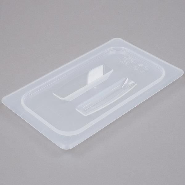 Cambro GN 1/4 Gastronom Kulplu Küvet Kapağı, Polipropilen Küvet Uyumlu - 40PPCH190