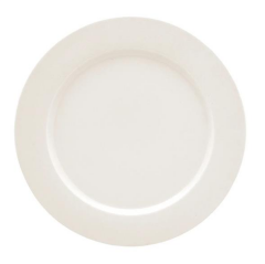 Porland Pioli Aida Otel Düz Tabak 25 cm 6 Adet