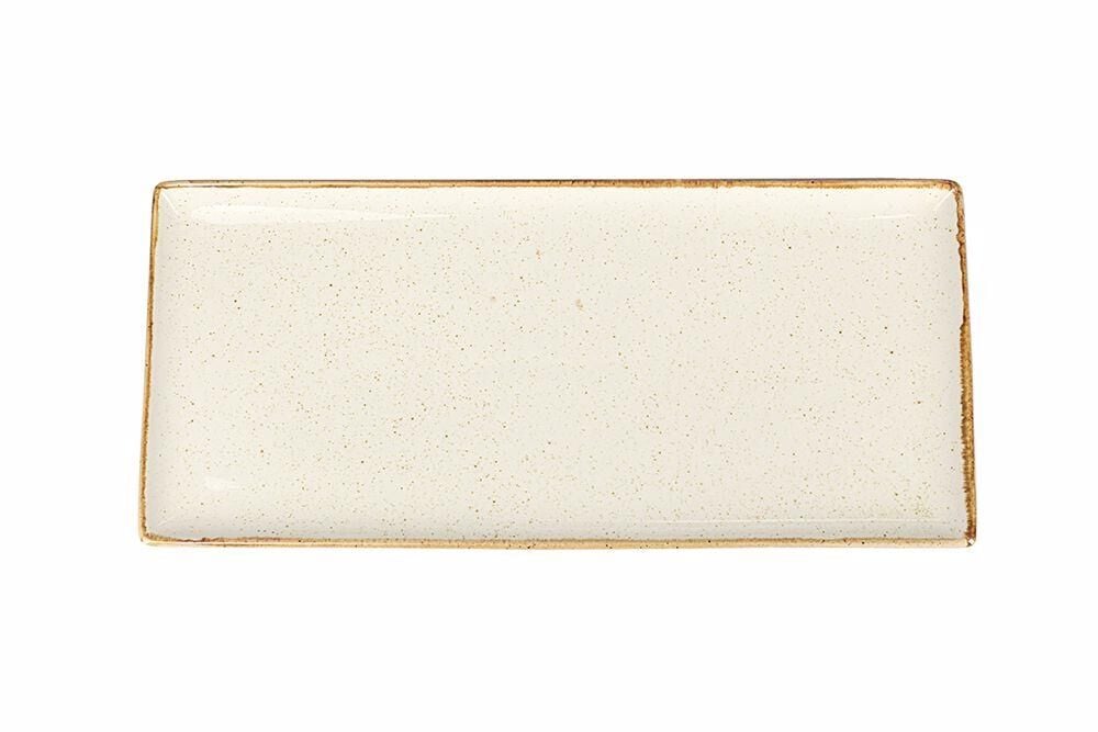 Porland Seasons Bej Baton Pasta Tabağı 35 cm 6'lı