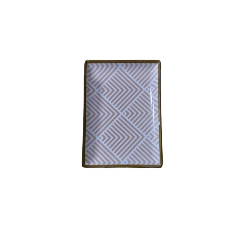 Porland Azelya Meze Tabağı 18x13 cm 6'lı Turuncu