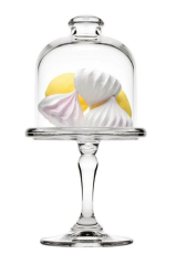 Paşabahçe 96456 Mini Patisserie Ayaklı Kapaklı Fanus