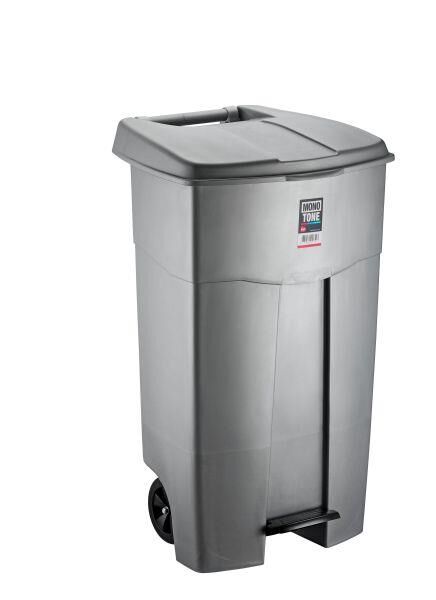 Bora Plastik BO993 Mono Tone Pedallı Çöp Kovası - 125 Lt