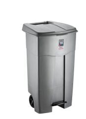 Bora Plastik Mono Tone Pedallı Çöp Kovası 125 Lt - BO993