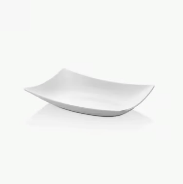Külsan 33 × 23 cm Como Krem Beyaz Dikdörtgen Tabak | 113323.CW