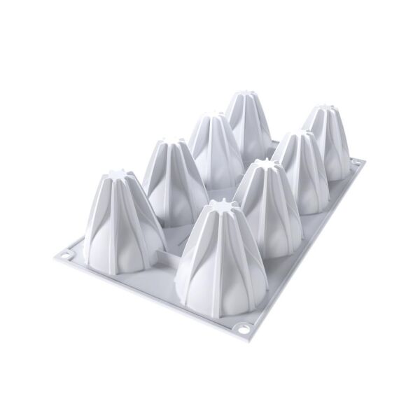 Silikomart Vega 90 Silikon Kek Kalıbı 64xH:68 mm 8'li