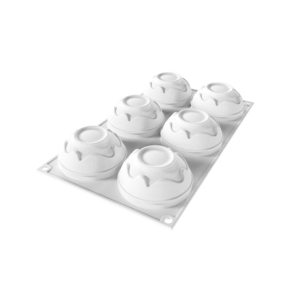 Silikomart Splash 110 Silikon Kek Kalıbı 71xH:36.5 mm 6'lı