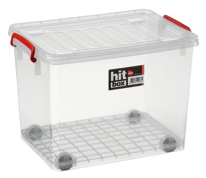 Bora Plastik Hit Box Tekerlekli Kasa No22 31,8 Lt - BO280