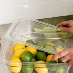 Cambro Polikarbon Düz Gastronom Kapak GN 1/2 26,5x32,5 cm
