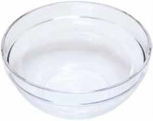 Globy Kuşaklı Kase 17 cm – Şeffaf