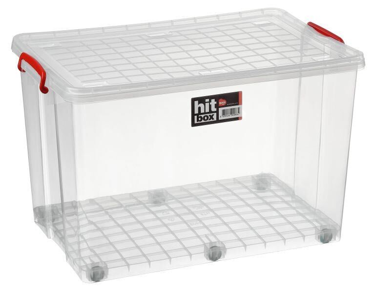 Bora Plastik Hit Box Tekerlekli Kasa No35 67 Lt - BO286