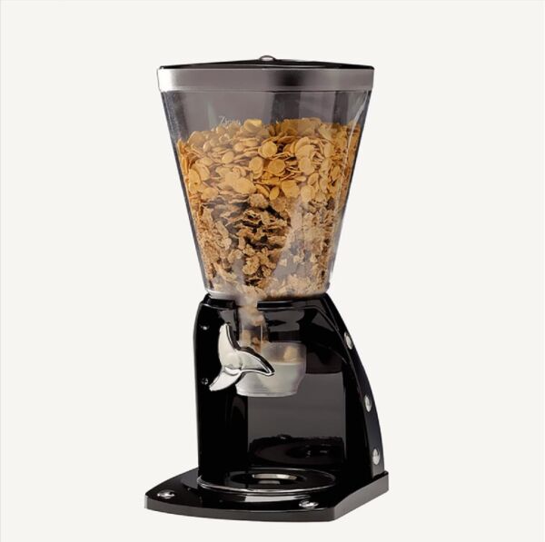 Zicco Cornflakes Dispenseri, Cornflakes Aleti 5.5 Litre, Siyah