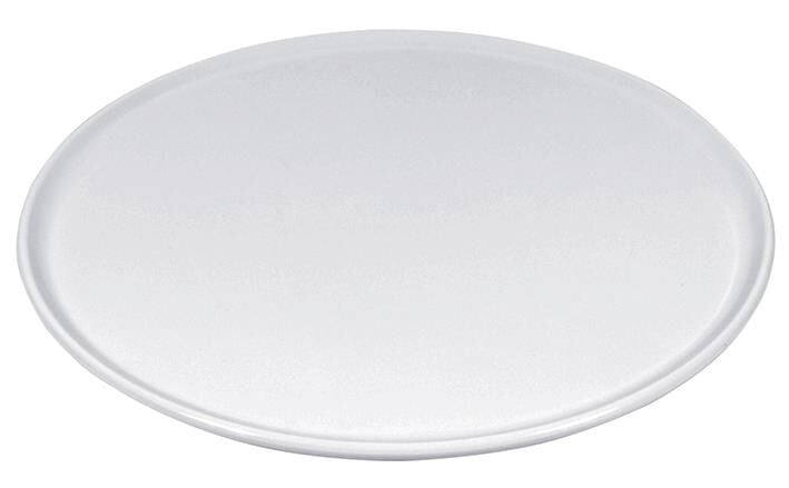 Globy Açık Büfe Melamin Sunum Düz Tabak (Yuvarlak) Beyaz 30 cm