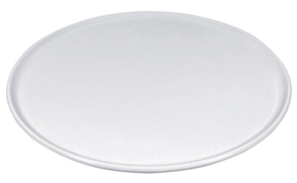 Globy Açık Büfe Melamin Sunum Düz Tabak (Yuvarlak) Beyaz 30 cm