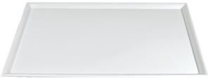 Globy Açık Büfe Dikdörtgen Tabak Beyaz 51x24x2 cm