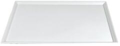 Globy Açık Büfe Dikdörtgen Tabak Beyaz 51x24x2 cm