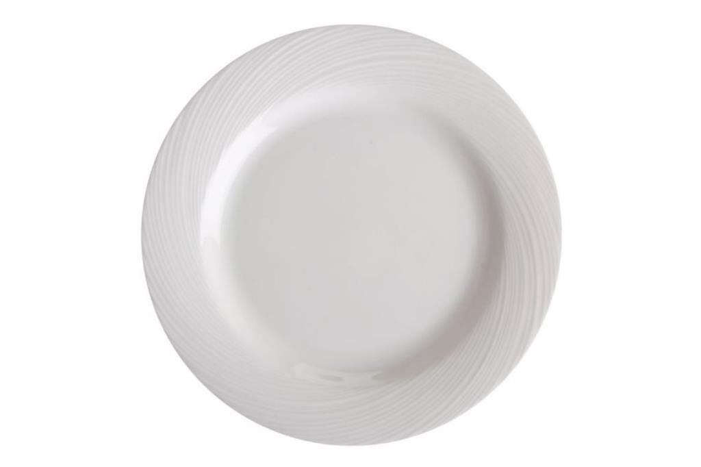 Porland Storm Alumilite Düz Tabak 25 cm 6 Adet