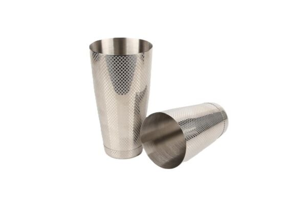 Globy 500 ve 800 ml Boston Shaker Gümüş Gravürlü Tasarım