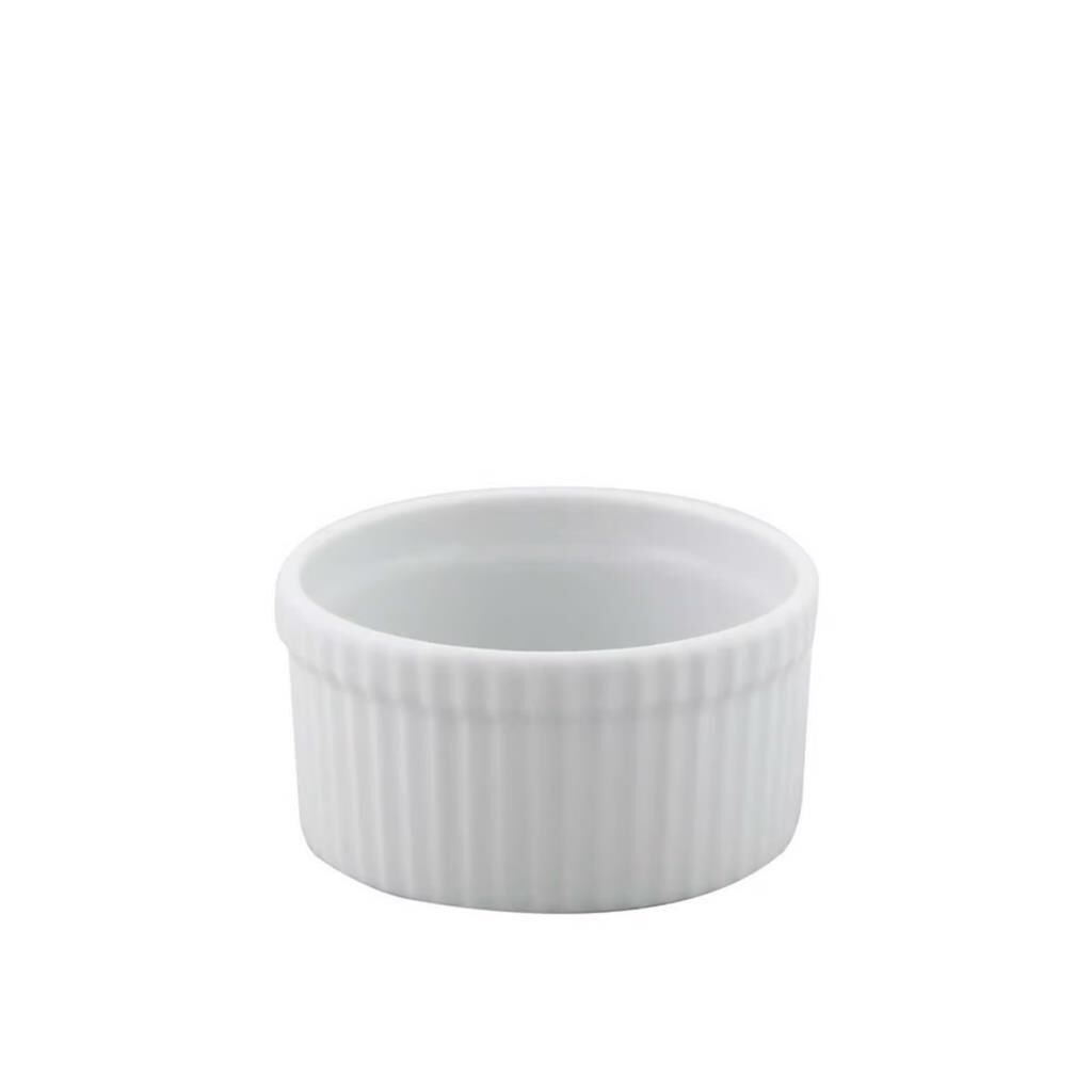 Porland Porselen 608208 Fırın Güveç Kabı - Sufle Kasesi 6'lı 8 cm