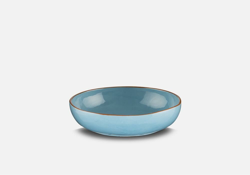 Regas Yuvarlak Kase Açık Mavi 22 CM