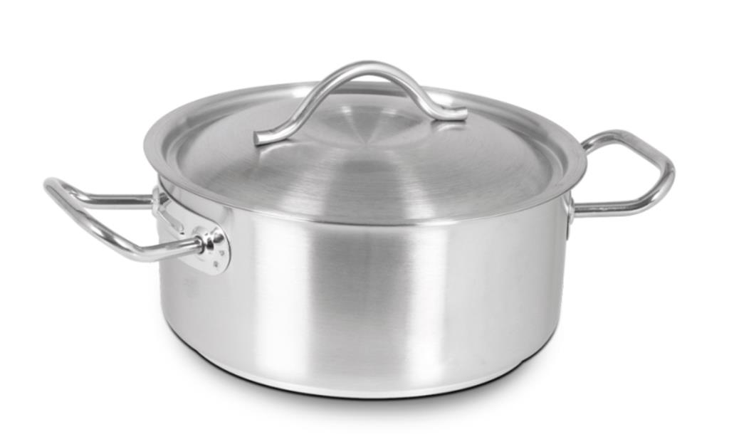 Kapp Çelik Tencere - Silindirik 24x19,5 cm - 8,8 Lt