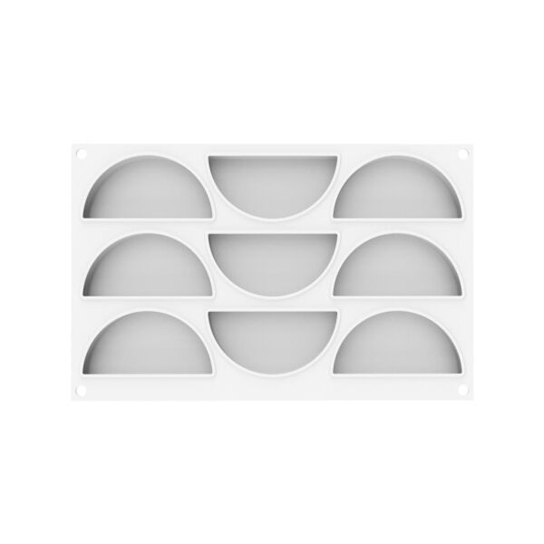 Silikomart Rainbow 80 Silikon Kek Kalıbı 9'lu