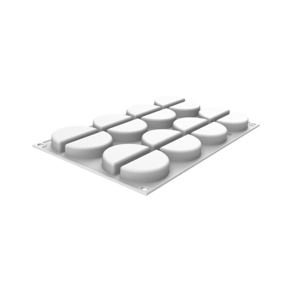 Silikomart Rainbow 26 Gökkuşağı Silikon Kek Kalıbı 16'lı